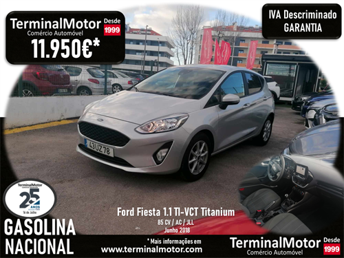 Carro usado Ford Fiesta 1.1 TI-VCT Titanium Gasolina