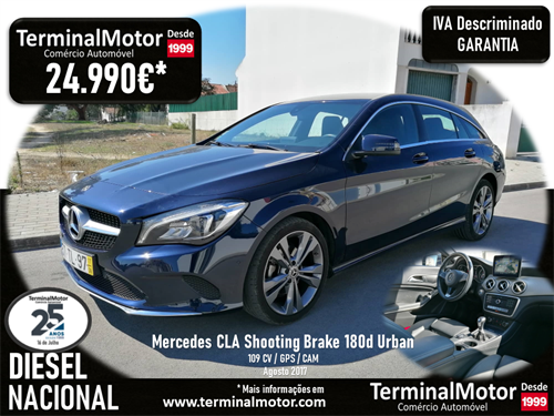 Carro usado Mercedes-Benz Classe CLA d Shooting Brake Urban Diesel