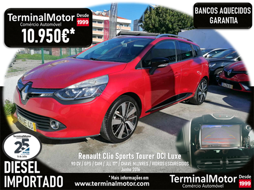 Carro usado Renault Clio Sports Tourer 1.5 DCI Luxe Diesel