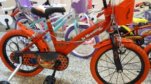 Bicicleta-Trotinete - RODA 16 PERSONAGENS R-16